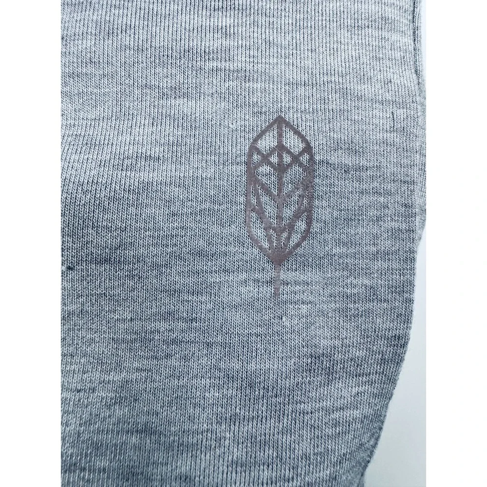 Indygena Indyeva Dress Medium Gray Lyocell Blend Stretch Performance Travel